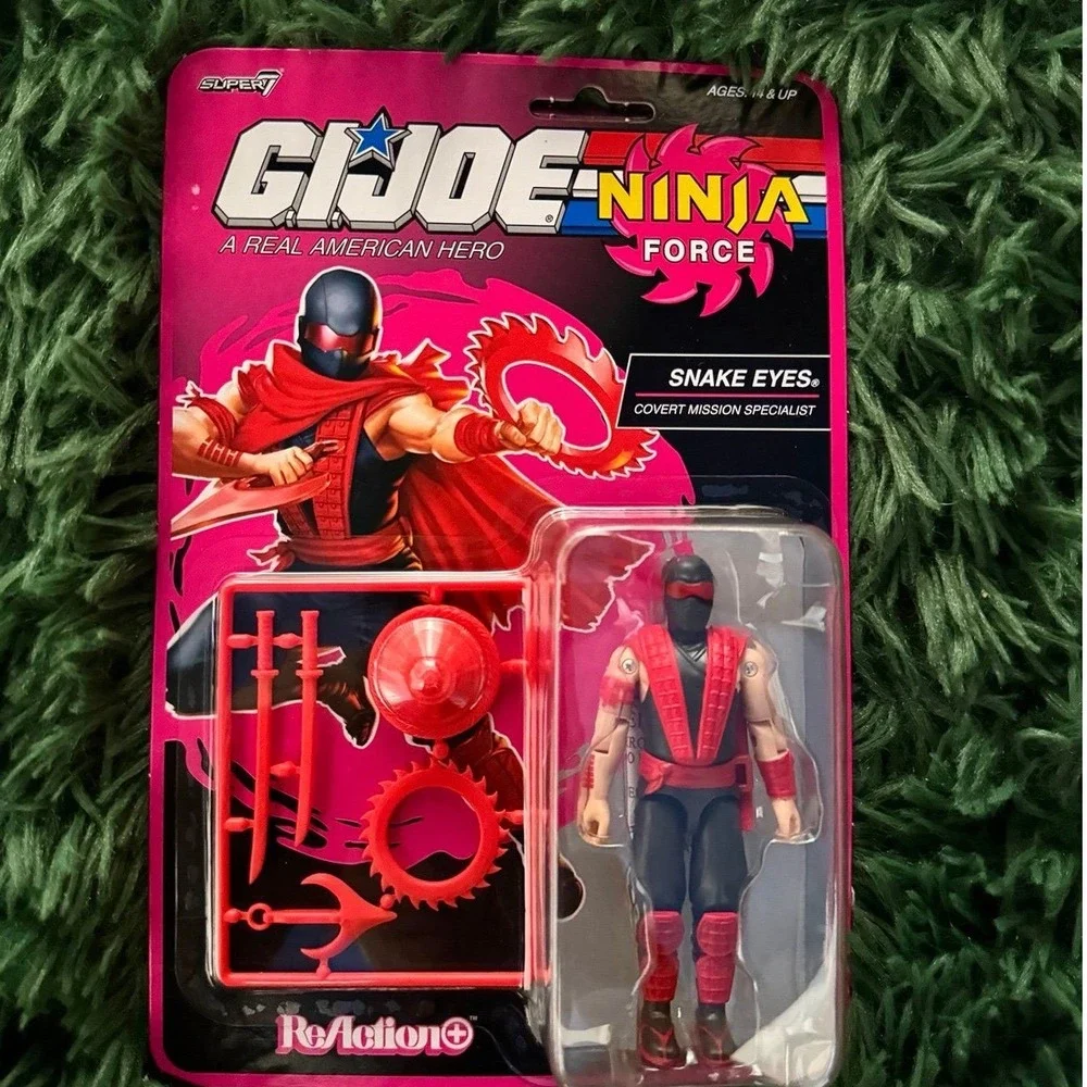 Super7 GI Joe Reaction Ninja Force Cobra Commander 3.75